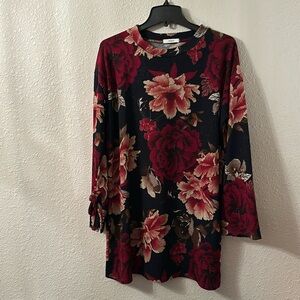 Cherish floral dress M made in USA gently used